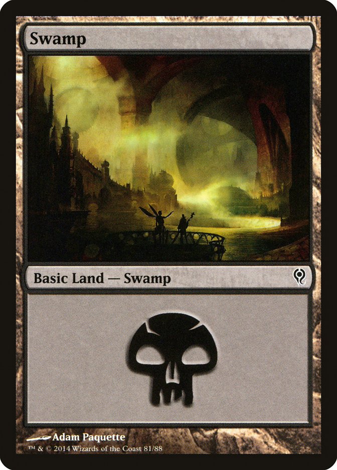 Swamp (81) [Duel Decks: Jace vs. Vraska] | The Gaming-Verse