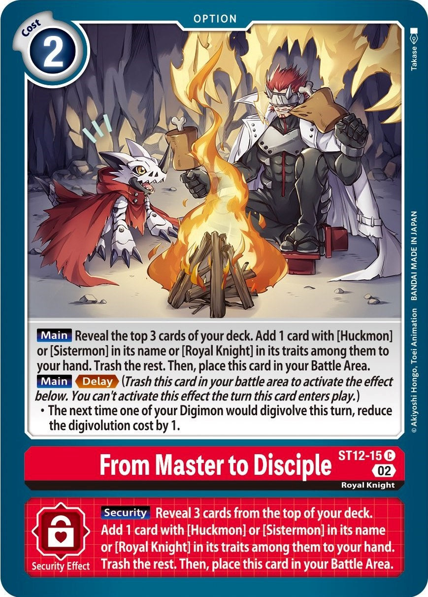 From Master to Disciple [ST12-15] [Starter Deck: Jesmon] | The Gaming-Verse