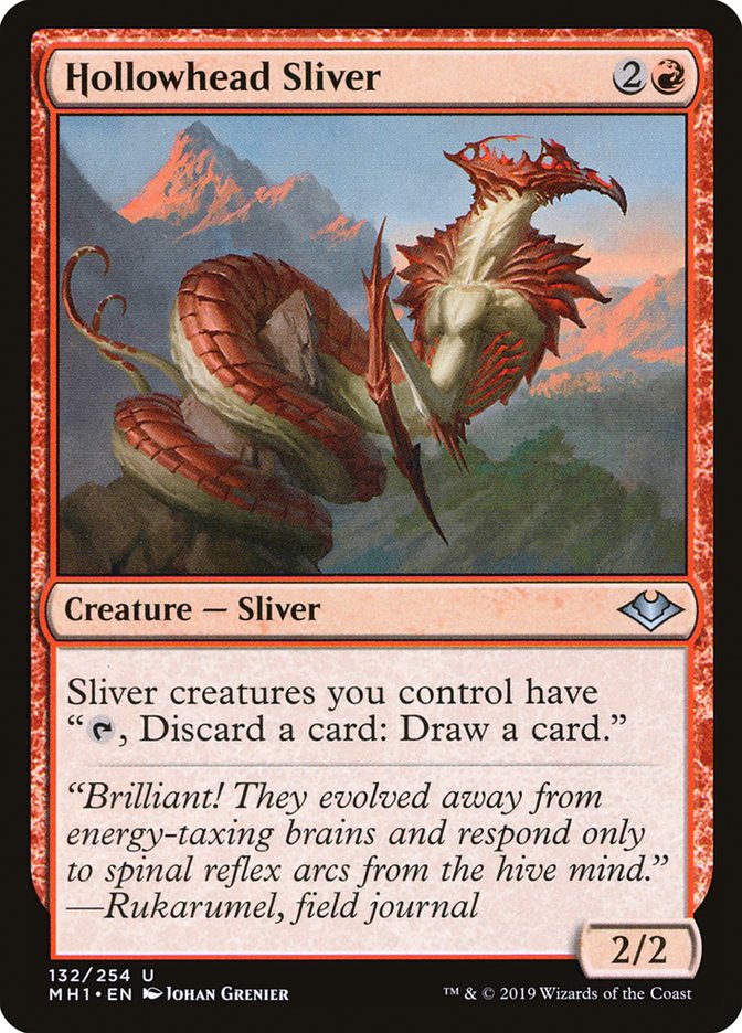 Hollowhead Sliver [Modern Horizons] | The Gaming-Verse