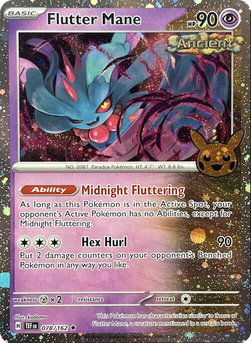 Flutter Mane (078/162) (Cosmos Holo) [Trick or Trade 2024] | The Gaming-Verse