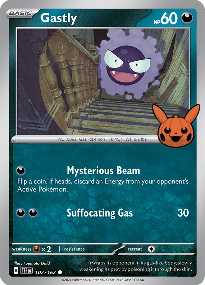 Gastly (102/162) [Trick or Trade 2024] | The Gaming-Verse