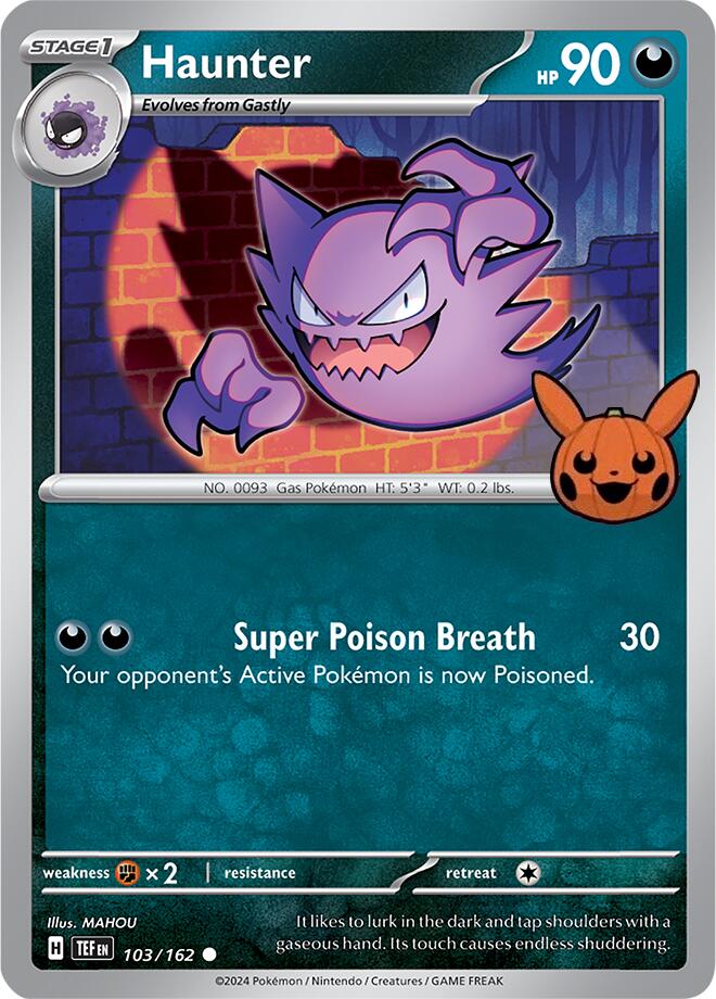 Haunter (103/162) [Trick or Trade 2024] | The Gaming-Verse