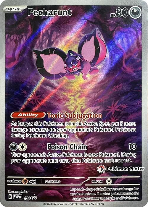 Pecharunt (129) (Pokemon Center Exclusive) [Scarlet & Violet: Black Star Promos] | The Gaming-Verse