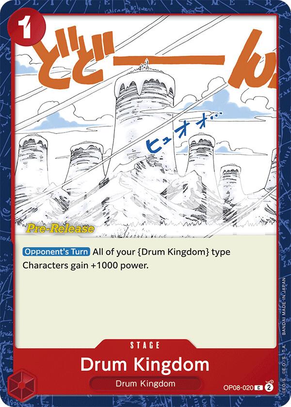 Drum Kingdom [Two Legends Pre-Release Cards] | The Gaming-Verse