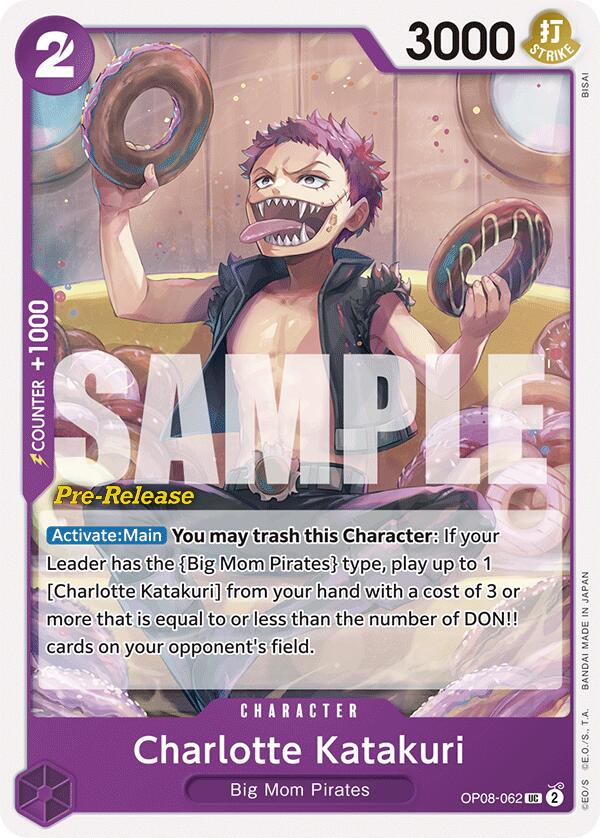 Charlotte Katakuri [Two Legends Pre-Release Cards] | The Gaming-Verse