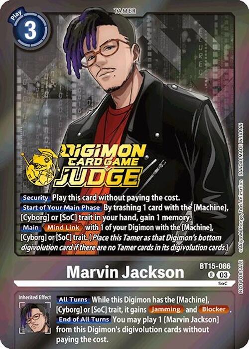 Marvin Jackson [BT15-086] (Judge Pack 6) [Exceed Apocalypse] | The Gaming-Verse