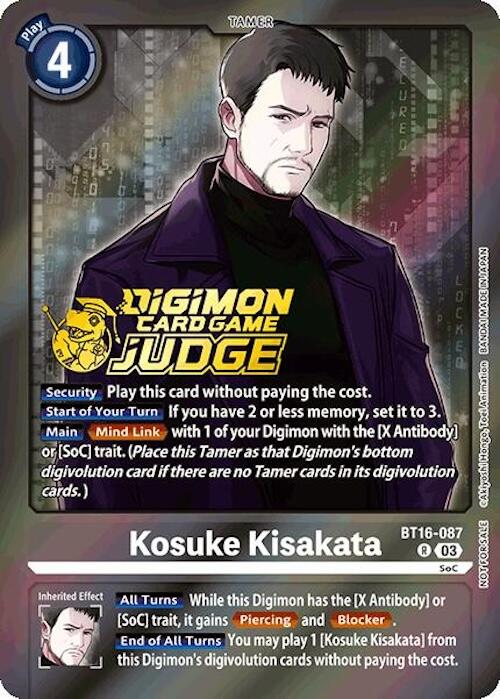 Kosuke Kisakata [BT16-087] (Judge Pack 6) [Beginning Observer] | The Gaming-Verse