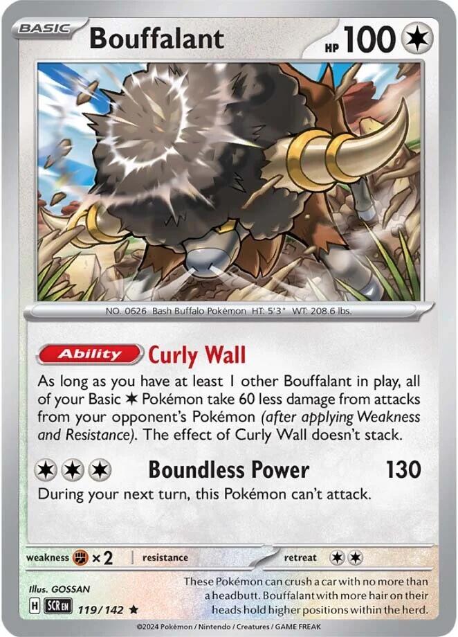 Bouffalant (119/142) [Scarlet & Violet: Black Star Promos] | The Gaming-Verse