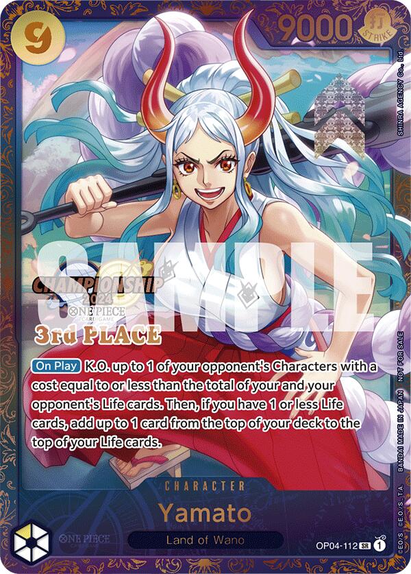 Yamato (Championship 2024 Finals 3rd Place) [One Piece Promotion Cards] | The Gaming-Verse