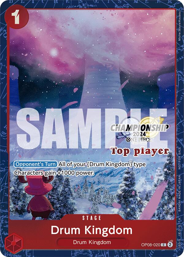 Drum Kingdom (Championship 2024 Top Player Pack) [One Piece Promotion Cards] | The Gaming-Verse