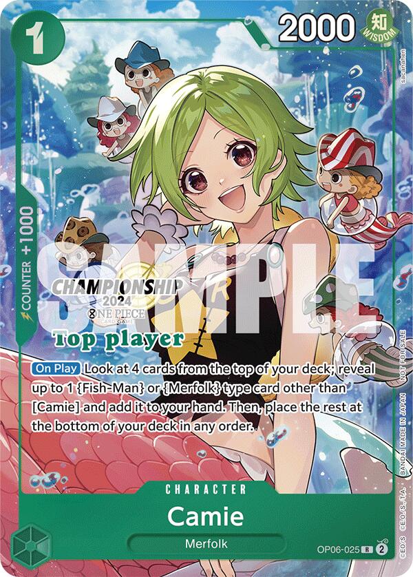 Camie (Championship 2024 Top Player Pack) [One Piece Promotion Cards] | The Gaming-Verse