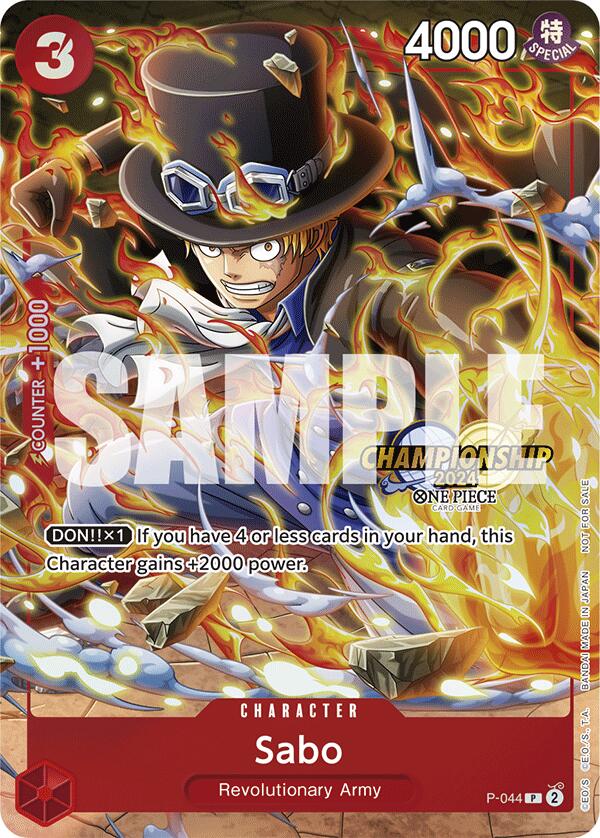 Sabo (CS 2024 Event Pack) [One Piece Promotion Cards] | The Gaming-Verse