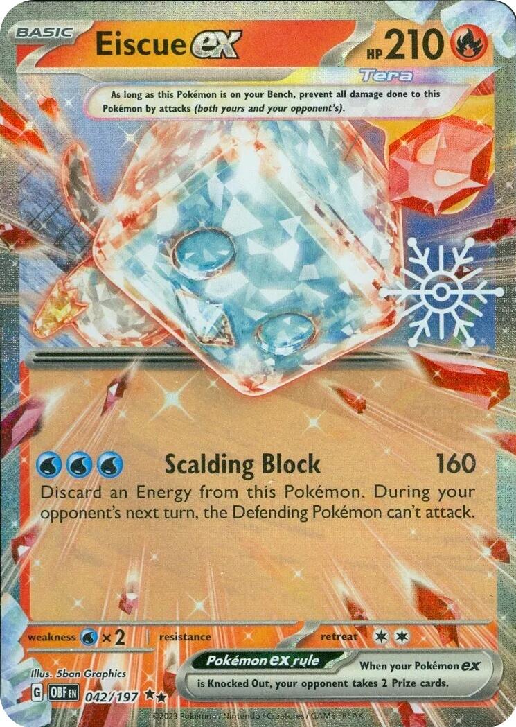 Eiscue ex (042/197) (Holiday Calendar) [Miscellaneous Cards] | The Gaming-Verse