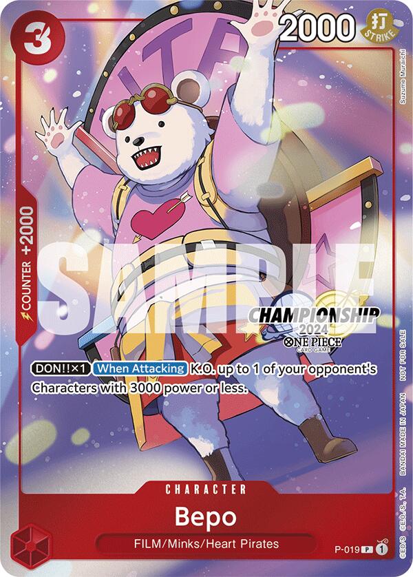 Bepo (CS 2024 Celebration Pack) [One Piece Promotion Cards] | The Gaming-Verse