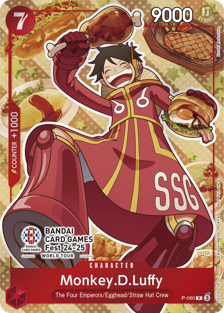 Monkey.D.Luffy (Bandai Card Games Fest 24-25) [One Piece Promotion Cards] | The Gaming-Verse