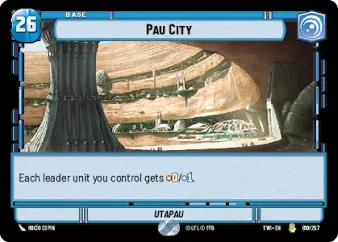 Pau City (019/257) [Twilight of the Republic] | The Gaming-Verse