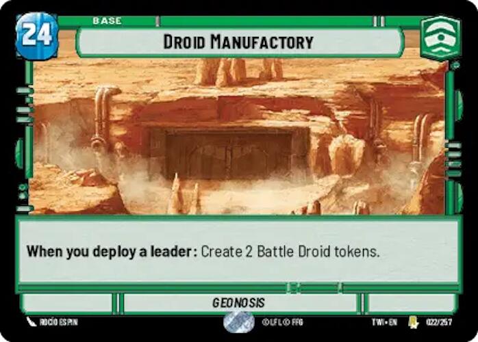 Droid Manufactory (022/257) [Twilight of the Republic] | The Gaming-Verse