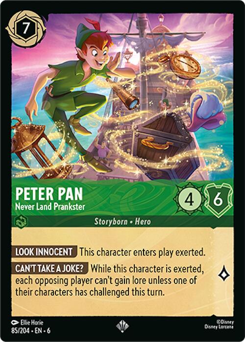 Peter Pan - Never Land Prankster (85/204) [Azurite Sea] | The Gaming-Verse