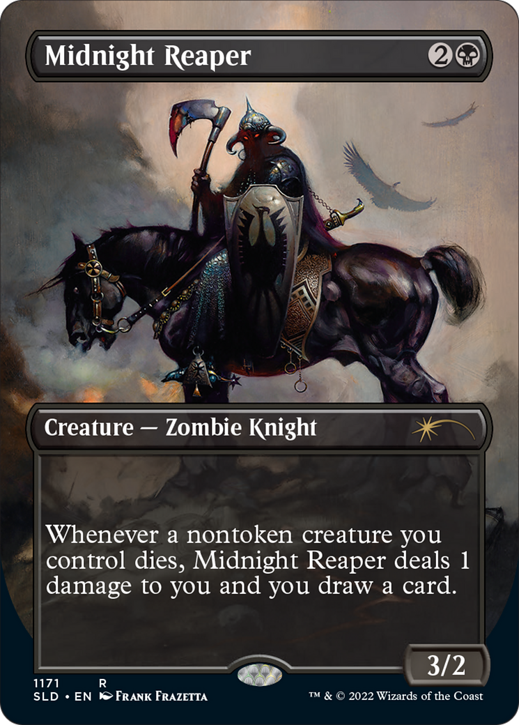 Midnight Reaper (Borderless) [Secret Lair Drop Series] | The Gaming-Verse