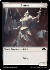 Servo // Spirit (0008) Double-Sided Token [Modern Horizons 3 Tokens] | The Gaming-Verse