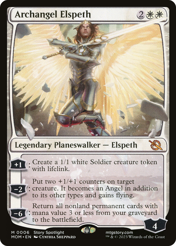 Archangel Elspeth [March of the Machine] | The Gaming-Verse