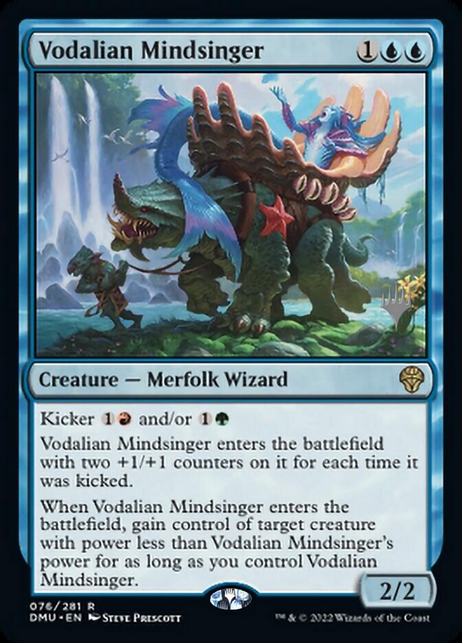 Vodalian Mindsinger (Promo Pack) [Dominaria United Promos] | The Gaming-Verse