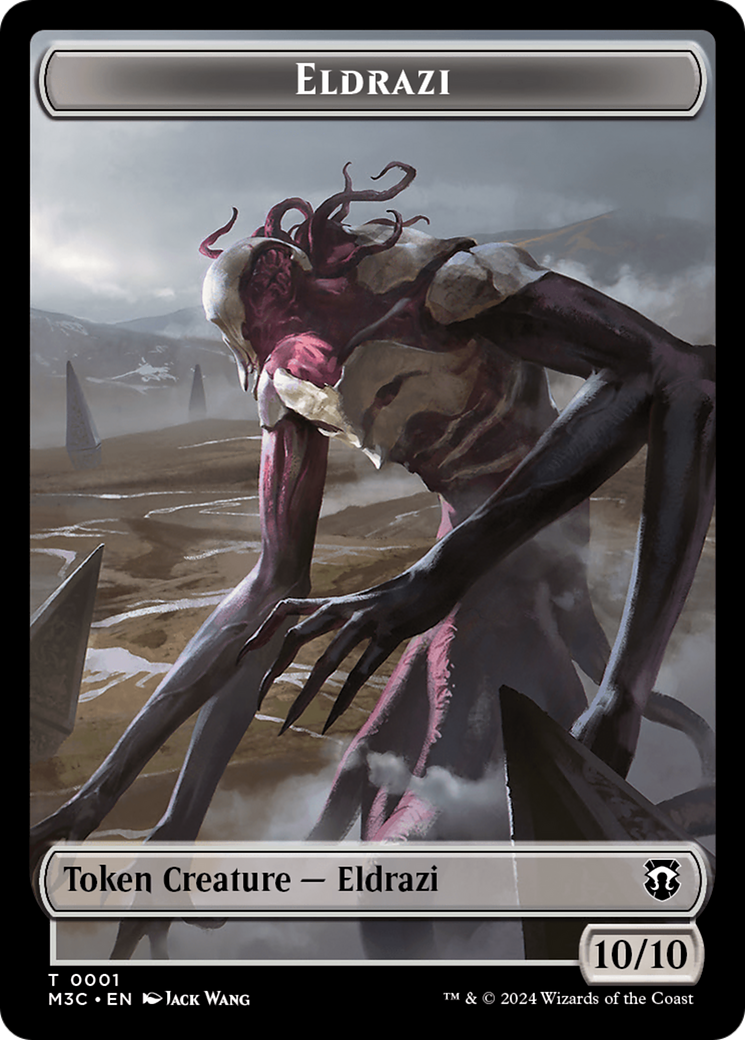 Eldrazi // Spirit Double-Sided Token [Modern Horizons 3 Commander Tokens] | The Gaming-Verse