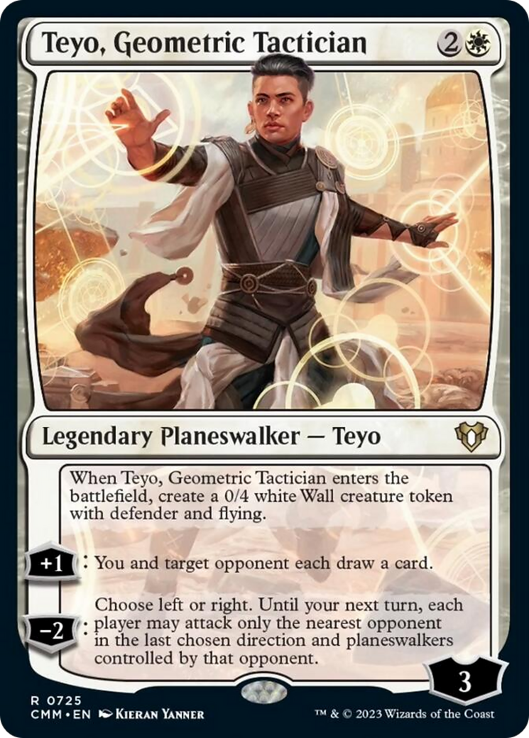 Teyo, Geometric Tactician [Commander Masters] | The Gaming-Verse