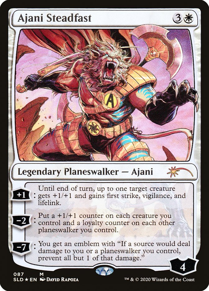 Ajani Steadfast [Secret Lair Drop Series] | The Gaming-Verse