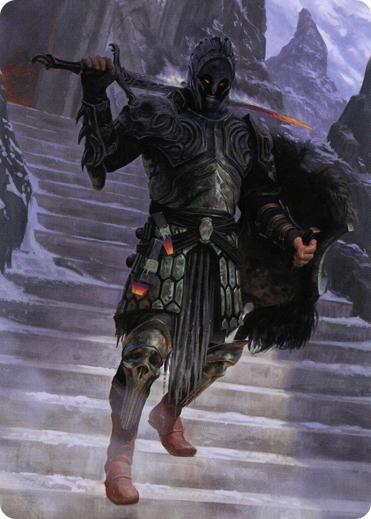 Dakkon, Shadow Slayer Art Card (49) [Modern Horizons 2 Art Series] | The Gaming-Verse