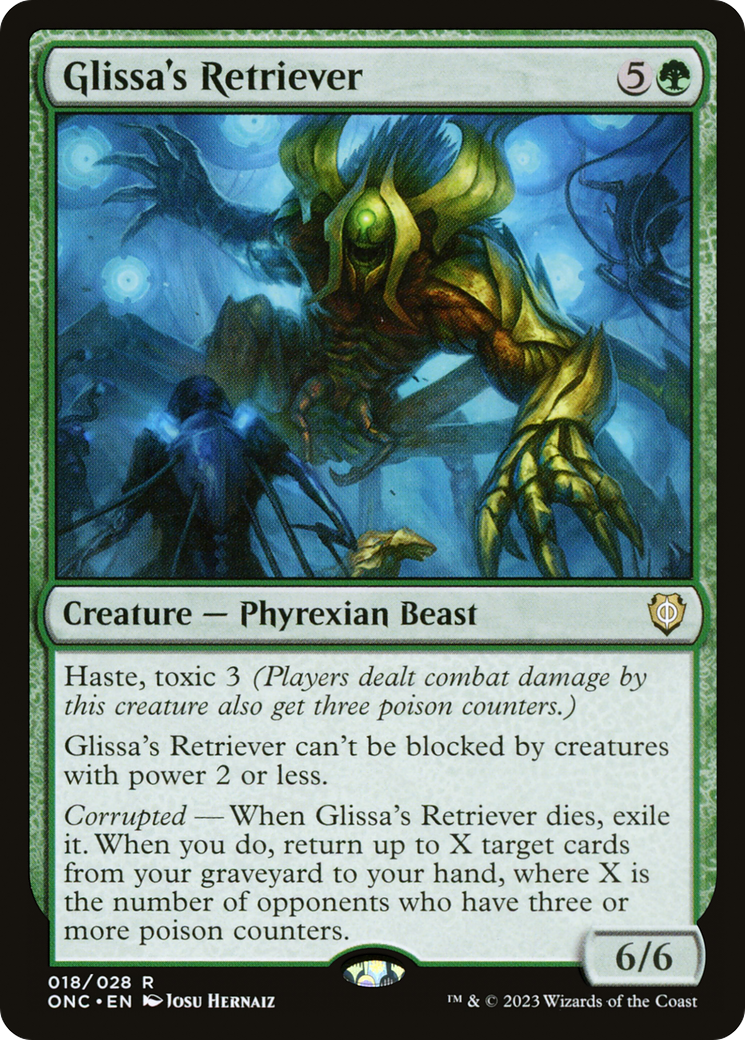 Glissa's Retriever [Phyrexia: All Will Be One Commander] | The Gaming-Verse