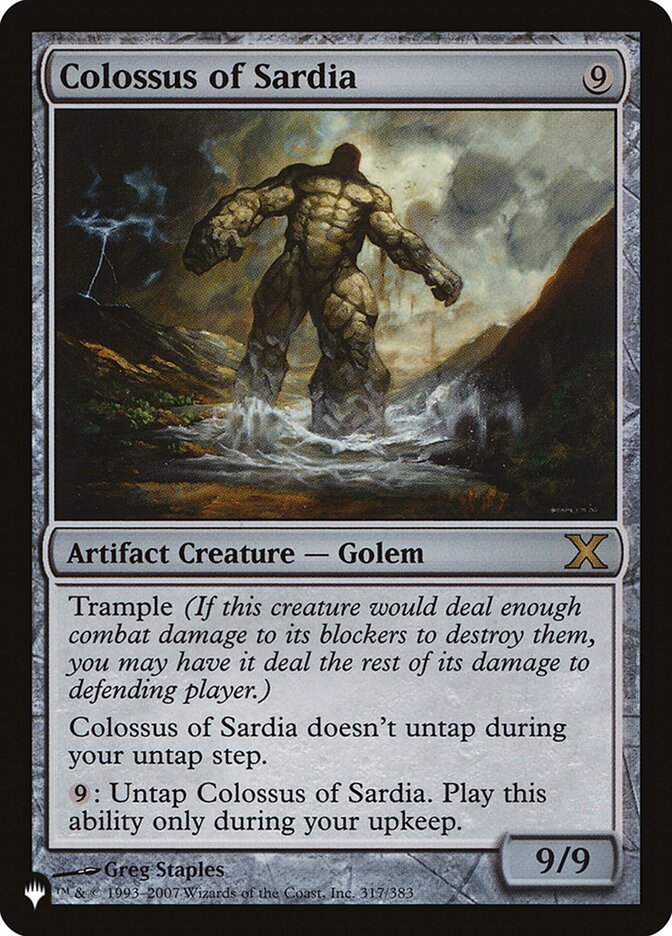 Colossus of Sardia [The List] | The Gaming-Verse