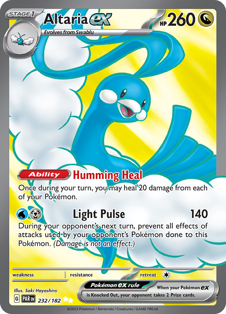 Altaria ex (232/182) [Scarlet & Violet: Paradox Rift] | The Gaming-Verse