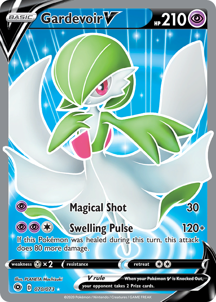 Gardevoir V (070/073) [Sword & Shield: Champion's Path] | The Gaming-Verse