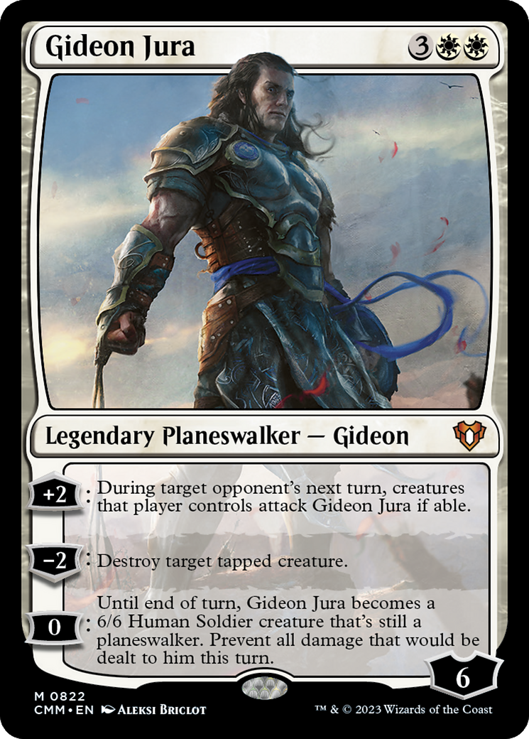 Gideon Jura [Commander Masters] | The Gaming-Verse