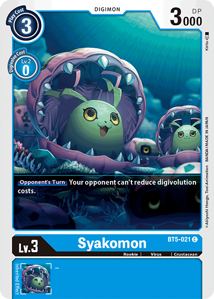 Syakomon [BT5-021] [Battle of Omni] | The Gaming-Verse