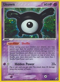 Unown (X) (X/28) [EX: Unseen Forces] | The Gaming-Verse