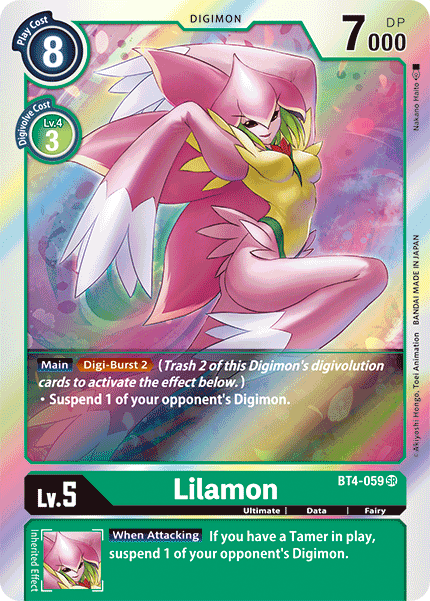 Lilamon [BT4-059] [Great Legend] | The Gaming-Verse