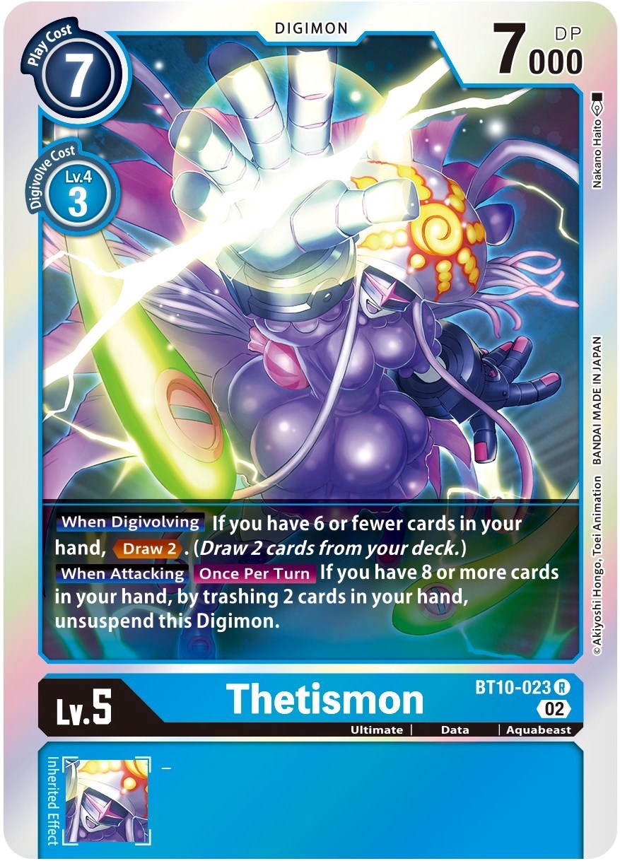 Thetismon [BT10-023] [Xros Encounter] | The Gaming-Verse