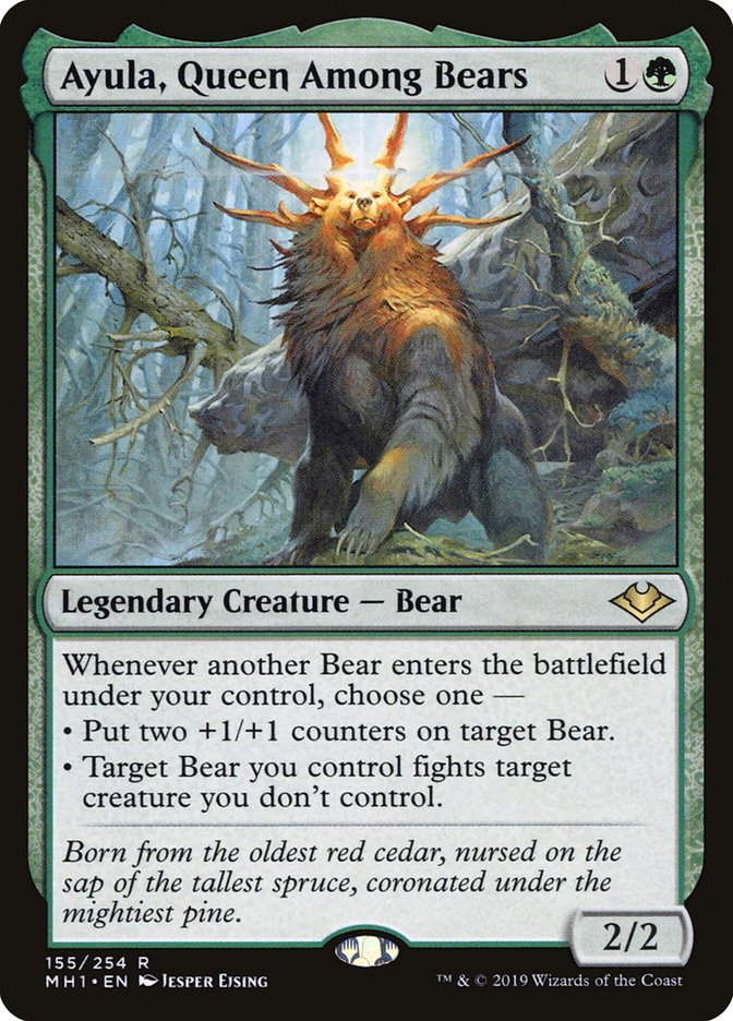 Ayula, Queen Among Bears [Modern Horizons] | The Gaming-Verse