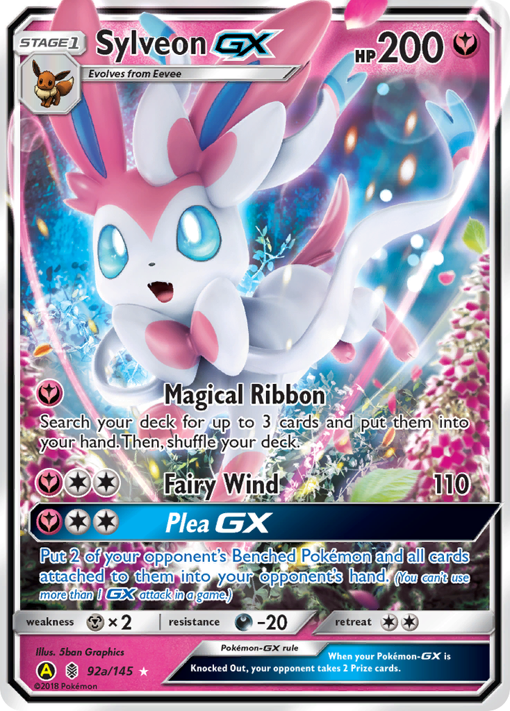 Sylveon GX (92a/145) [Alternate Art Promos] | The Gaming-Verse