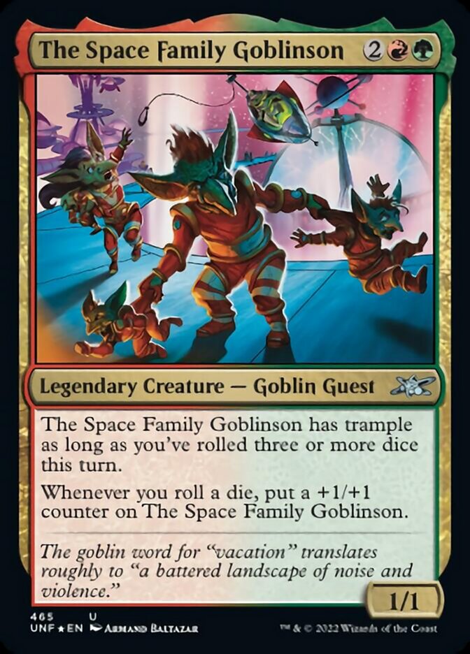 The Space Family Goblinson (Galaxy Foil) [Unfinity] | The Gaming-Verse