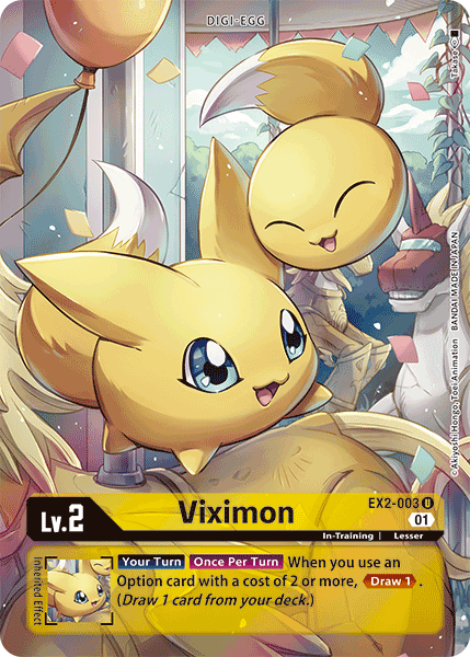 Viximon [EX2-003] (Alternate Art) [Digital Hazard] | The Gaming-Verse