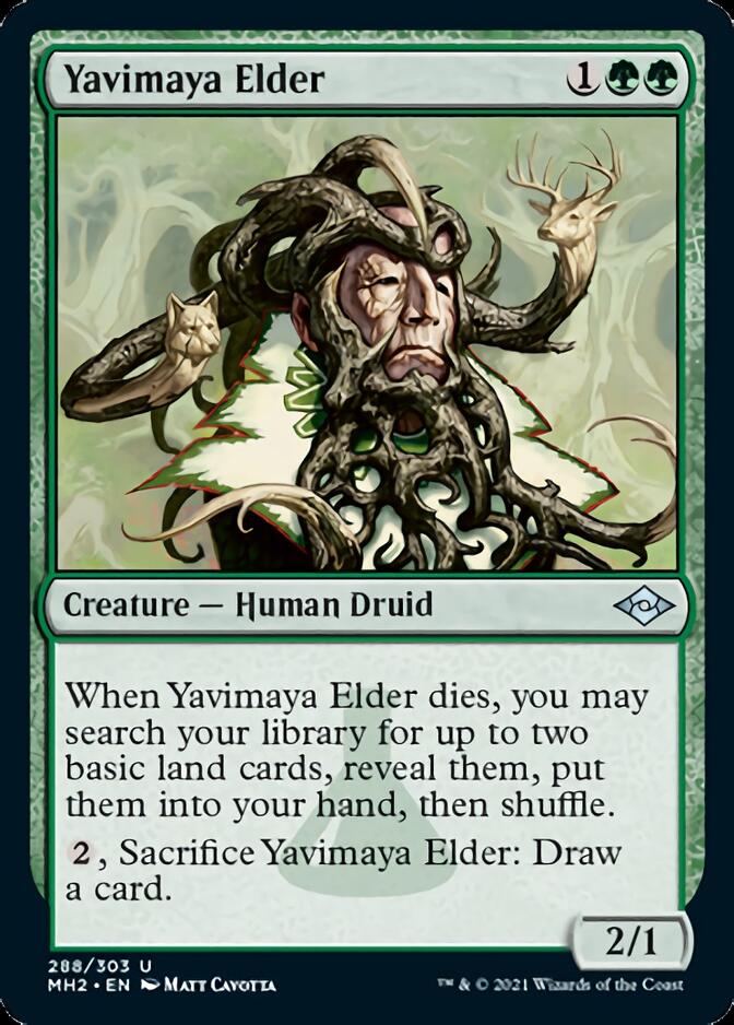 Yavimaya Elder (Foil Etched) [Modern Horizons 2] | The Gaming-Verse