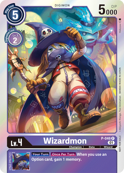 Wizardmon [P-046] [Promotional Cards] | The Gaming-Verse