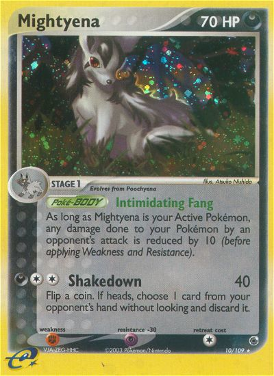 Mightyena (10/109) [EX: Ruby & Sapphire] | The Gaming-Verse