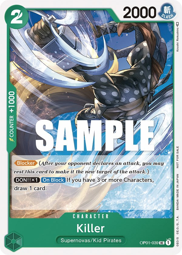 Killer (Promotion Pack 2023) [One Piece Promotion Cards] | The Gaming-Verse