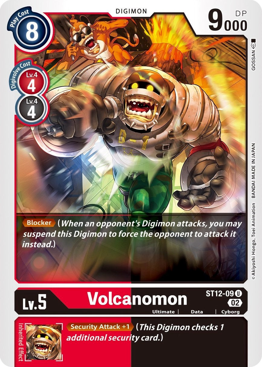 Volcanomon [ST12-09] [Starter Deck: Jesmon] | The Gaming-Verse