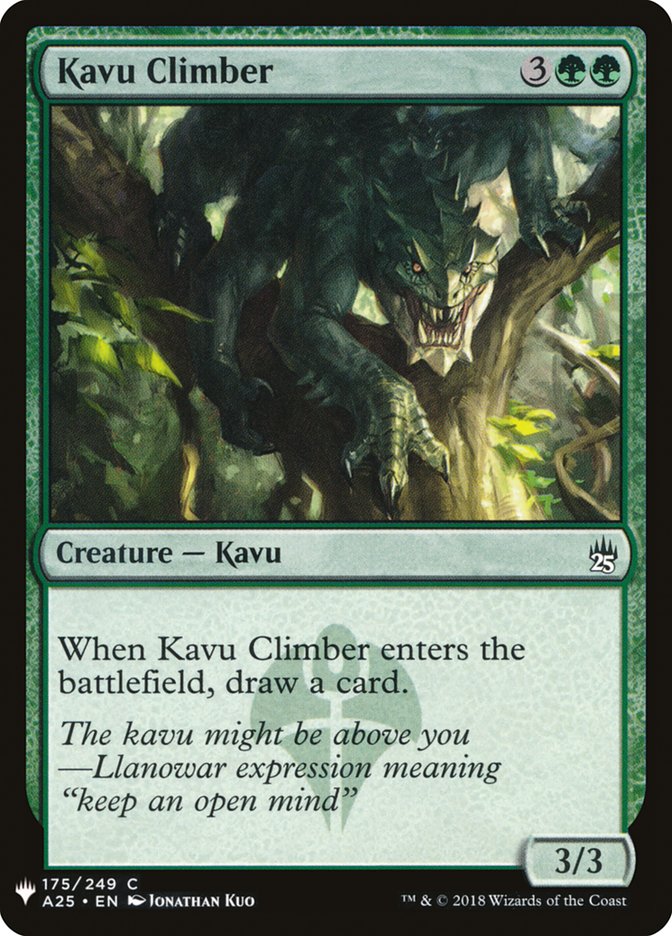 Kavu Climber [Mystery Booster] | The Gaming-Verse