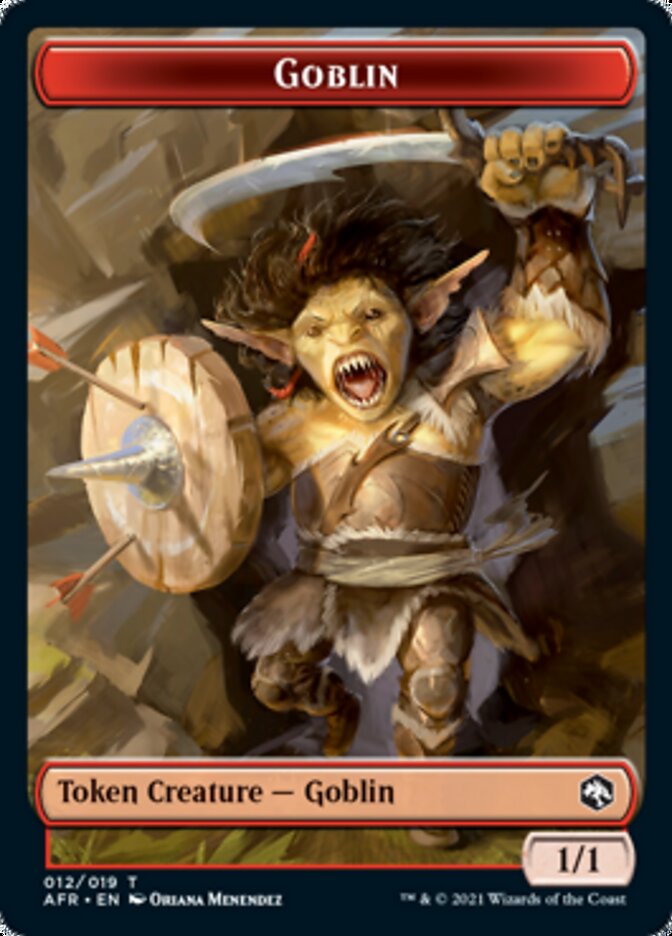 Dungeon of the Mad Mage // Goblin Double-Sided Token [Dungeons & Dragons: Adventures in the Forgotten Realms Tokens] | The Gaming-Verse